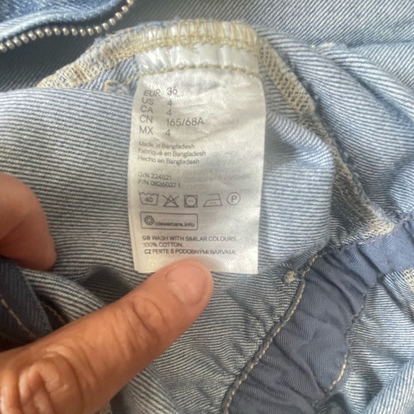 H&M denim jumpsuit size 4 - Picture 11 of 16